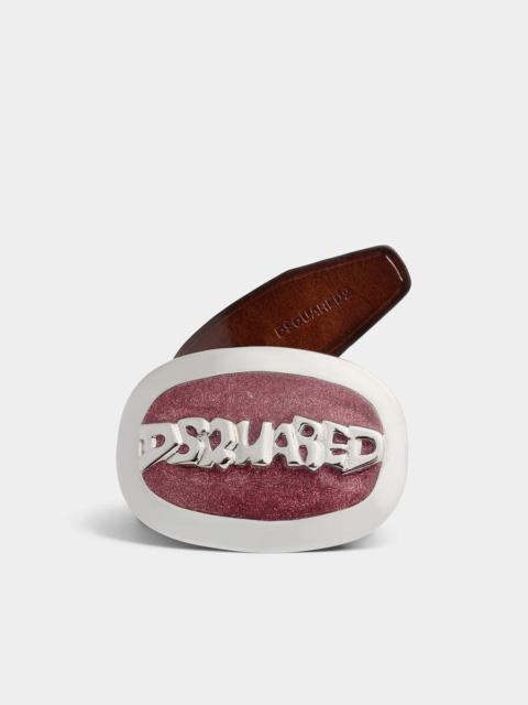 DSQUARED2 DSQUARED2 PLAQUE BELT