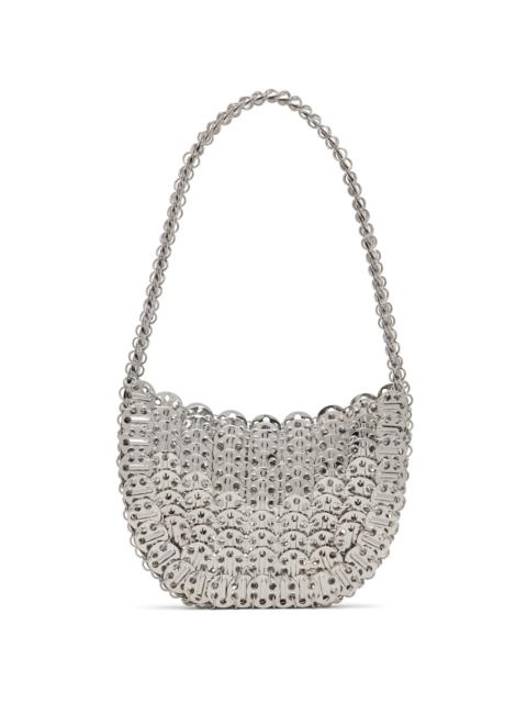 rabanne Silver Iconic 1969 Moon Bag