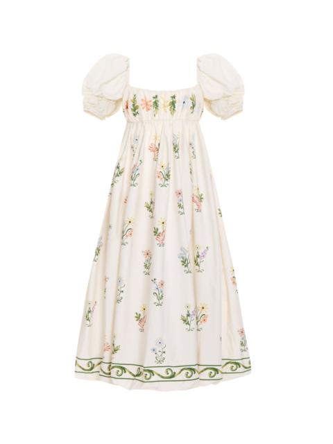 Agua by Agua Bendita Canoa Pradera Midi Dress