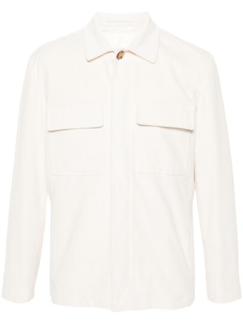 LARDINI corduroy shirt jacket
