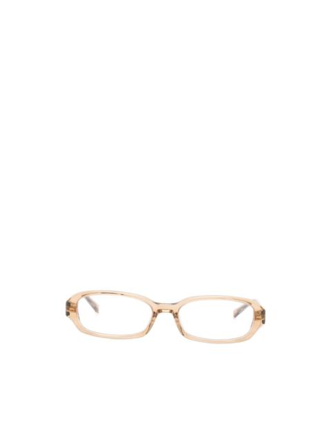 SAINT LAURENT Erin rectangle-frames glasses