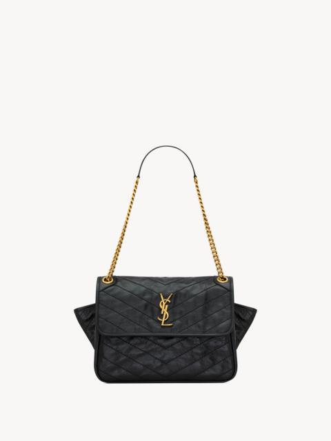 SAINT LAURENT NIKI TRIPOUCH IN VINTAGE LEATHER