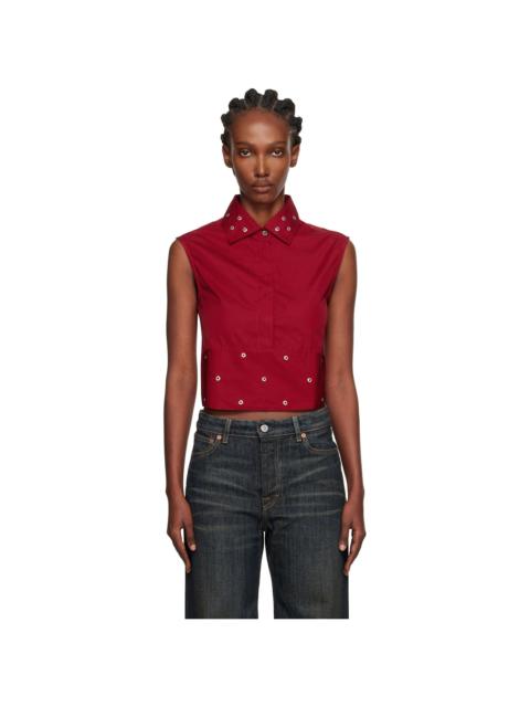 Our Legacy Red Girdle Top