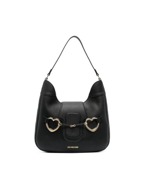Moschino heart-bit shoulder bag