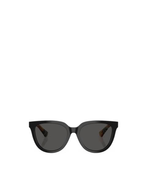 Burberry Check phantos-frame sunglasses