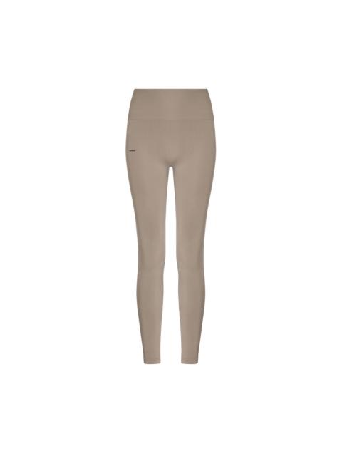 Women's Plant-Stretch Compressive Leggings - Taupe