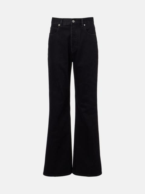 Bottega Veneta Intrecciato flared jeans
