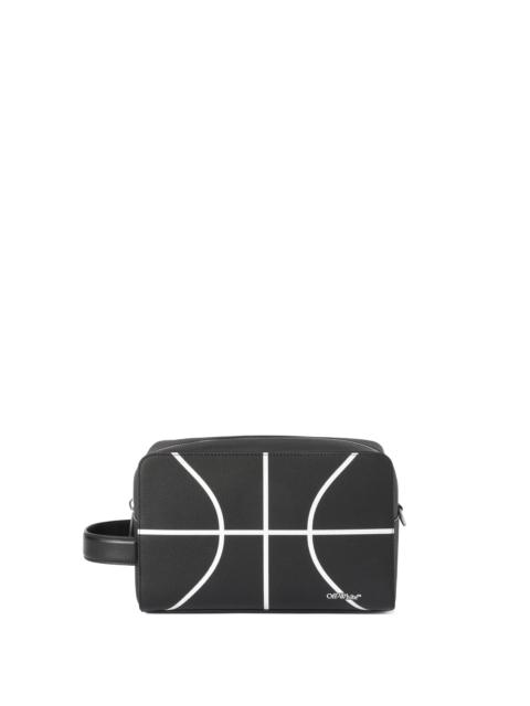 Off-White Basket Toiletry Pouch