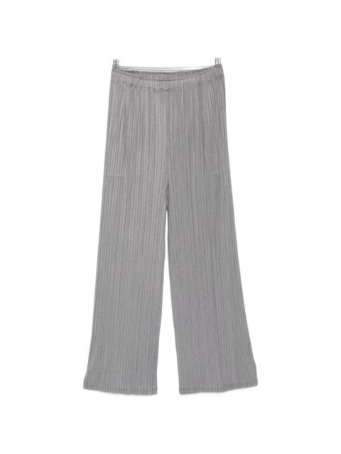 Pleats Please Issey Miyake Monthly Colours: January trousers