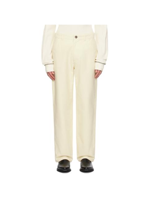 Wood Wood Off-White Willy Trousers