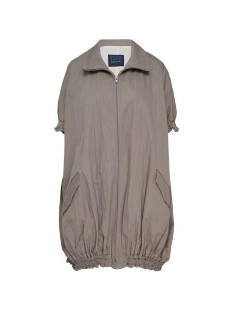 Yohji Yamamoto short-sleeve balloon coat