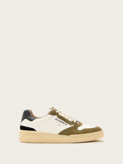 ALLSAINTS REGAN LEATHER LOW TOP SNEAKERS