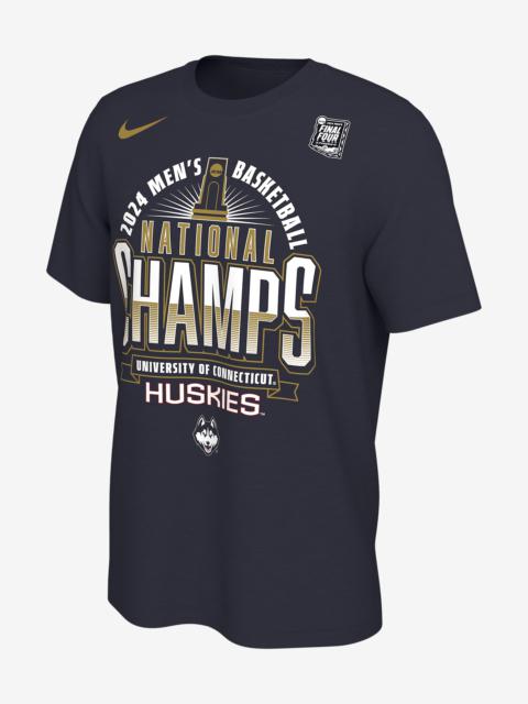 UConn 2024 National Champ Nike Men's College Basketball T-Shirt