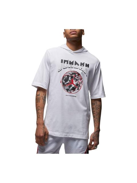 Jordan Air Jordan Sport Hooded T-Shirt 'White' FB7428-100