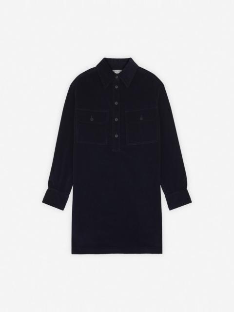 Maison Kitsuné DOUBLE POCKET MINI DRESS