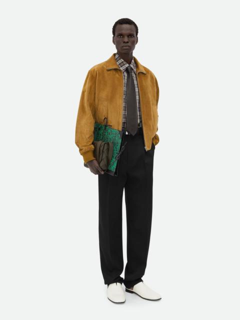 Bottega Veneta Suede Leather Blouson