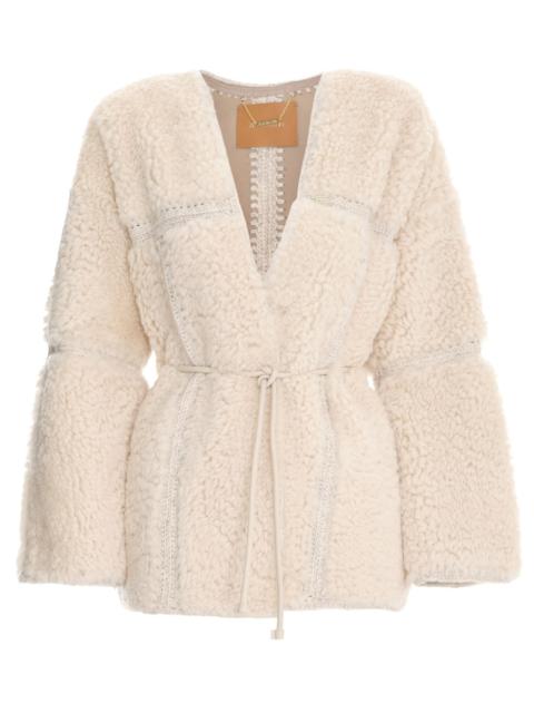 Zimmermann KALEIDOSCOPE SHEARLING JACKET