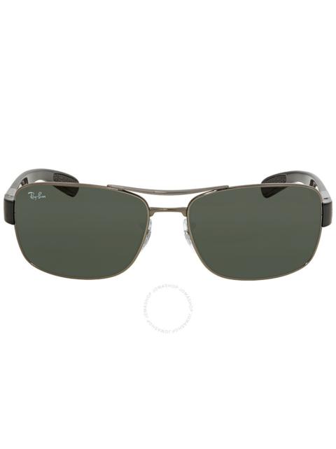 Ray-Ban Ray Ban Green Classic Rectangular Men's Sunglasses RB3522 004/71 61