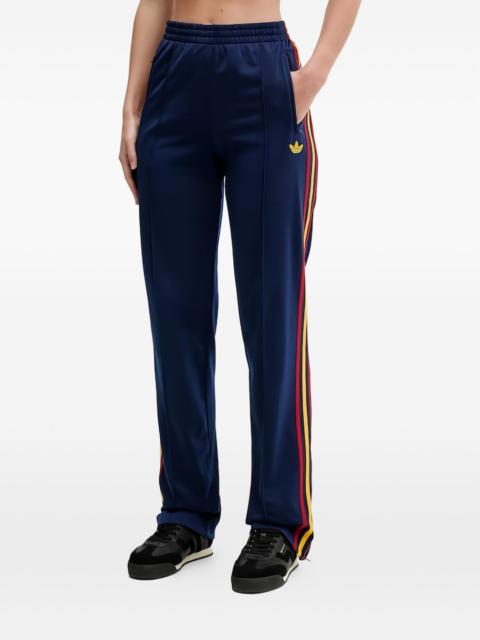 adidas stripe-detail track pants