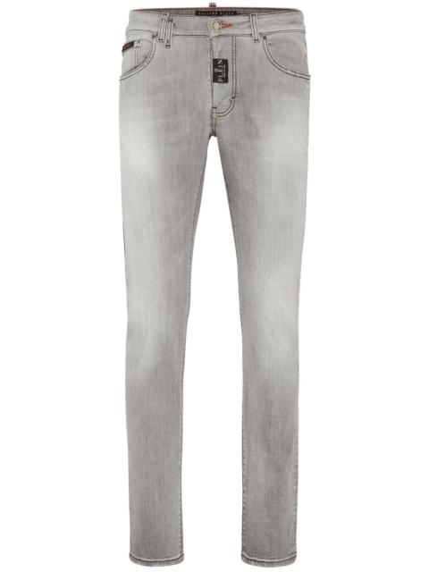 low-rise skinny jeans