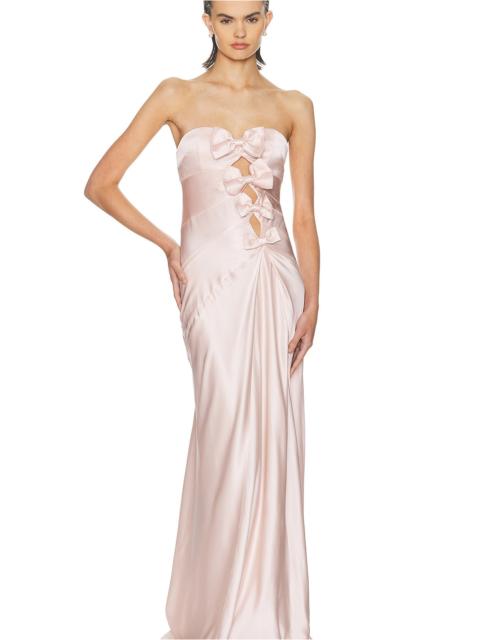 HELSA The Silk Faye Dress