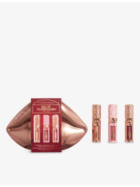 Charlotte Tilbury Big Lip Plumpgasm Mini Trio Worth £45