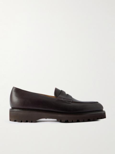 John Lobb Lopez New Standard Full-Grain Leather Penny Loafers