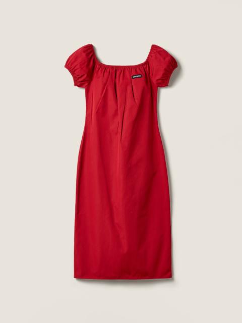 Miu Miu Poplin dress