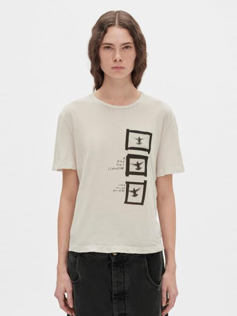 Fanie ''Doves'' Print T