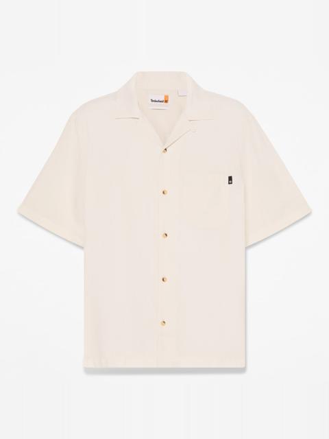 Timberland Men's Short-Sleeve Seersucker Resort Shirt