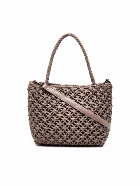 Susan 01 macramé tote bag