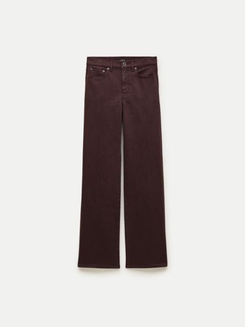 J.CREW Full-length slim-wide jean in garment dye
