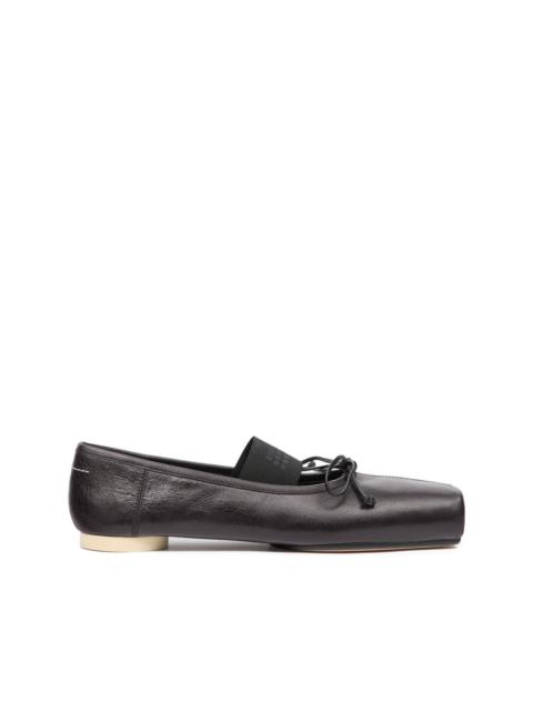 MM6 Maison Margiela tie-detail ballet flats