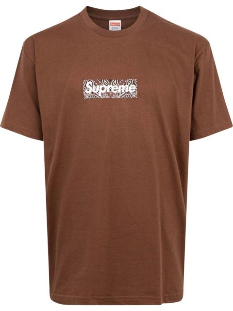 Supreme bandana box-logo T-shirt "FW19"