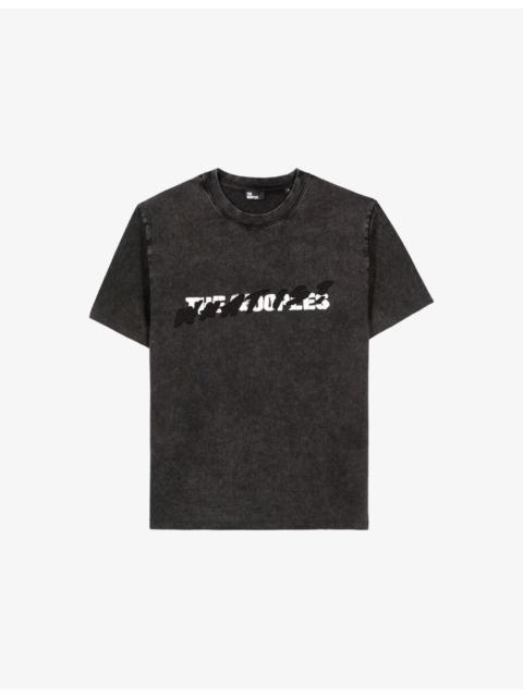 The Kooples Logo-Print Short-Sleeve Cotton T-Shirt