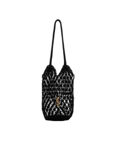 SAINT LAURENT large Cassandre open-work bucket bag