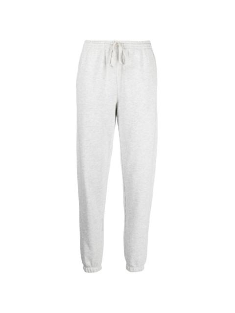 cotton tapered track pants