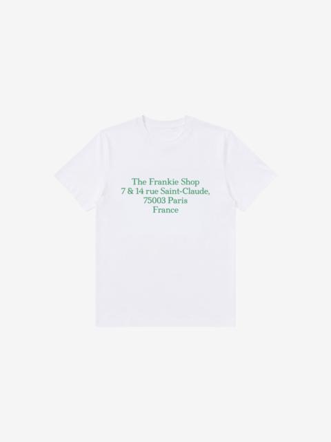 The Frankie Shop TFS Saint-Claude T-Shirt - White/Green