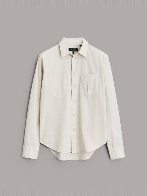 Garment Dyed Cotton Arrow Shirt
Classic Fit Shirt