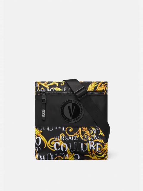 VERSACE JEANS COUTURE Logo Couture V-Emblem Crossbody Bag