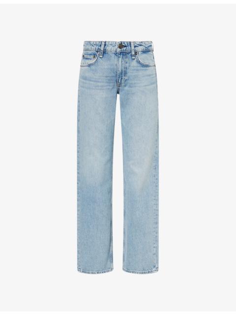 rag & bone Harlow Straight-Leg Denim Jeans