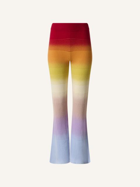 PERFECT MOMENT Wool Rainbow Knit Pant