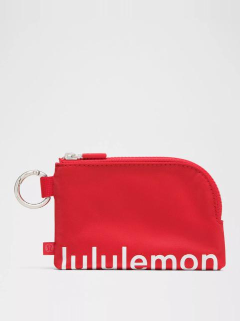 lululemon Clippable Card Pouch