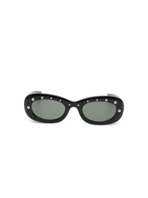 Alexander McQueen stud-embellishement sunglasses