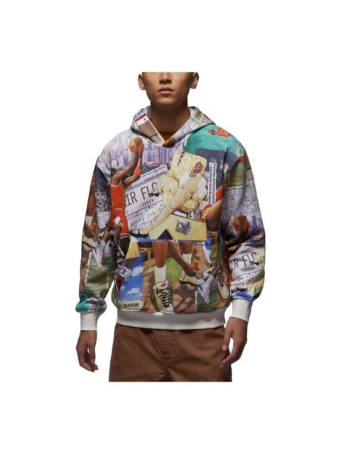 Jordan Air Jordan Brooklyn Fleece All Over Print Hoodie Asia Sizing 'Multi-Color' FV7298-133