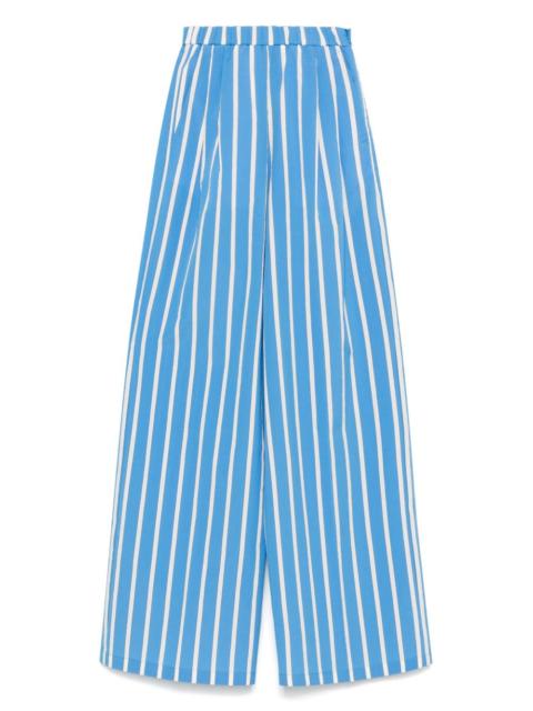 forte_forte striped palazzo pants