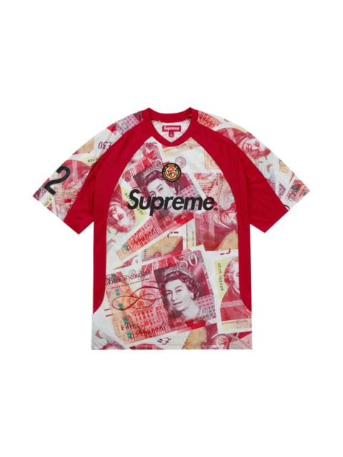 Supreme Supreme Pounds Soccer Jersey Red