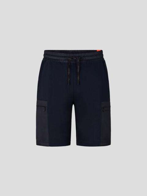 Lejan Sweat shorts in Dark blue