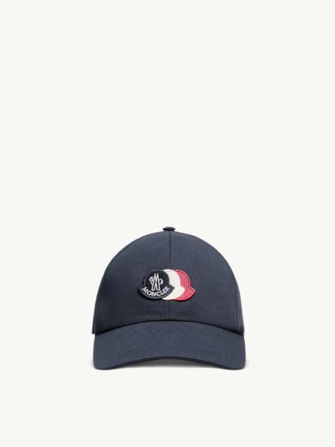 Moncler Cotton Gabardine Baseball Cap
