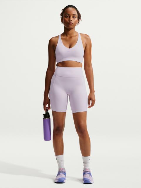 Nike Nike Universa Women's High-Waisted 8" Biker Shorts with No Front Seam